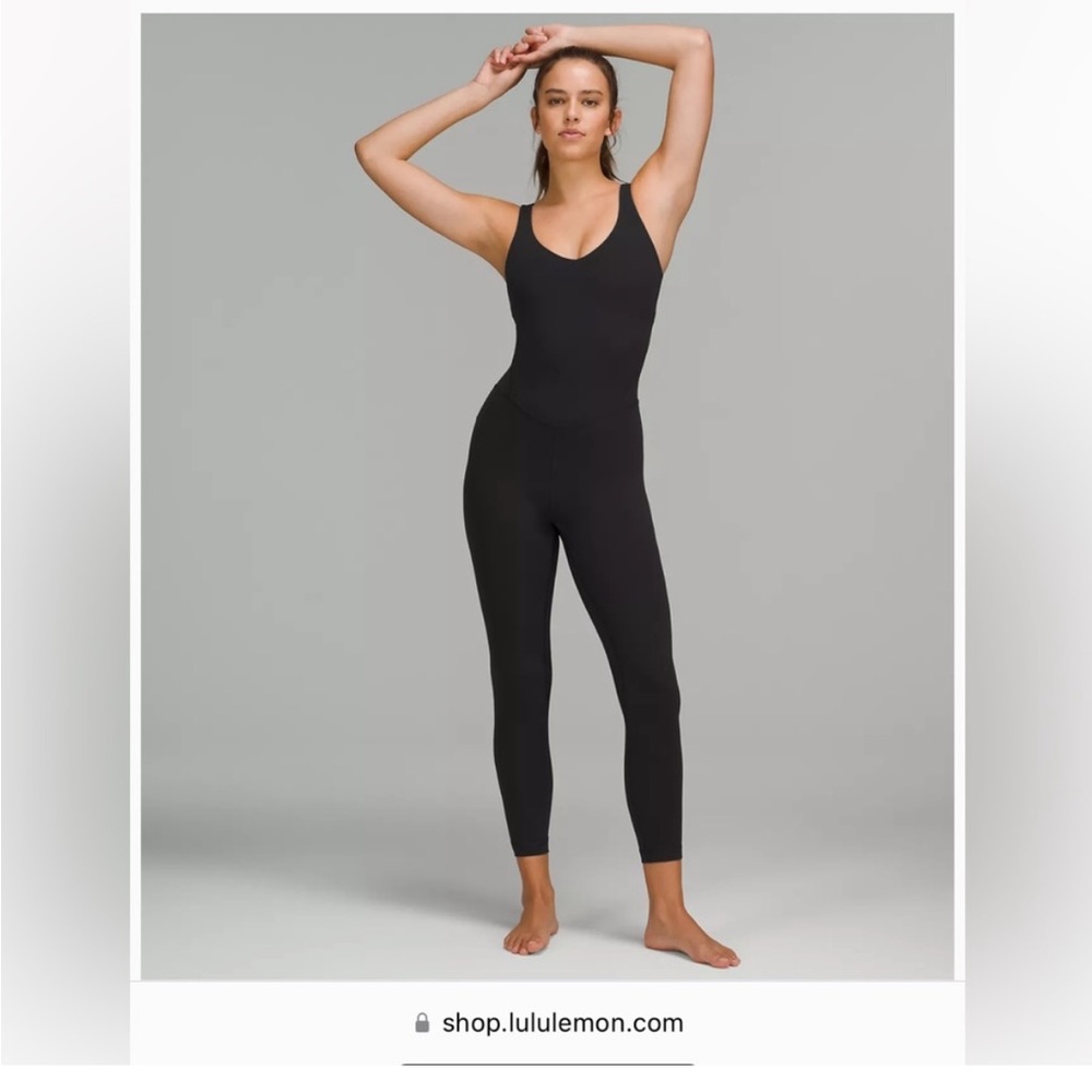lululemon athletica Black One-Piece Jumpsuit